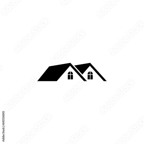 Roof icon isolated on transparent background