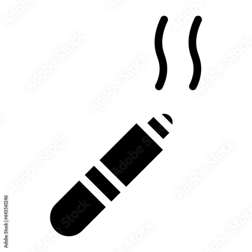 cannabis accessories glyph 