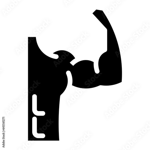 muscle glyph 