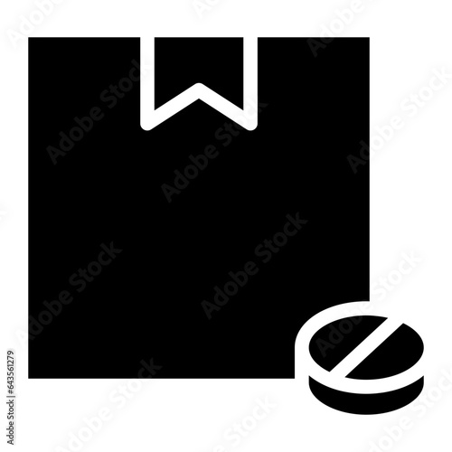 pill with box glyph 