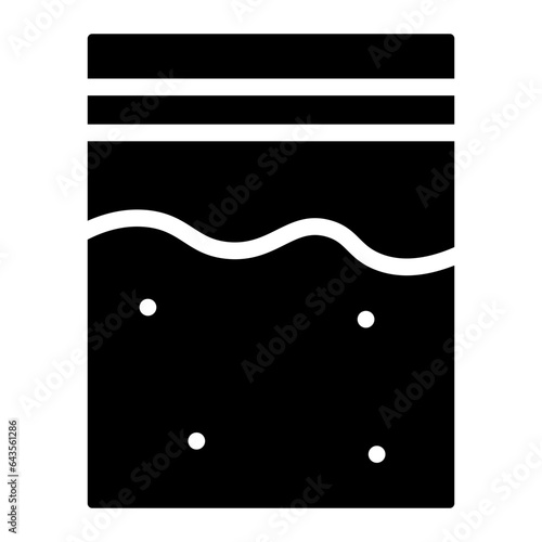 methamphetamine powder glyph 