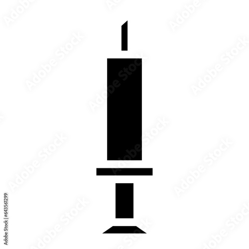 syringe glyph 