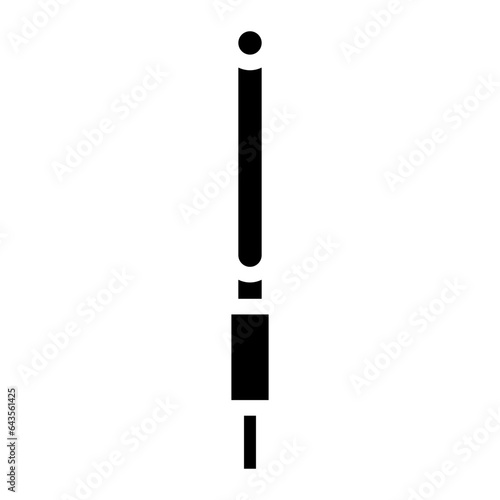 cannabis accessories glyph 