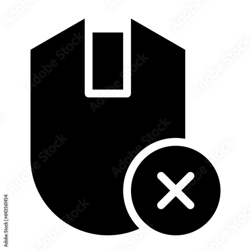 computer mouse glyph 