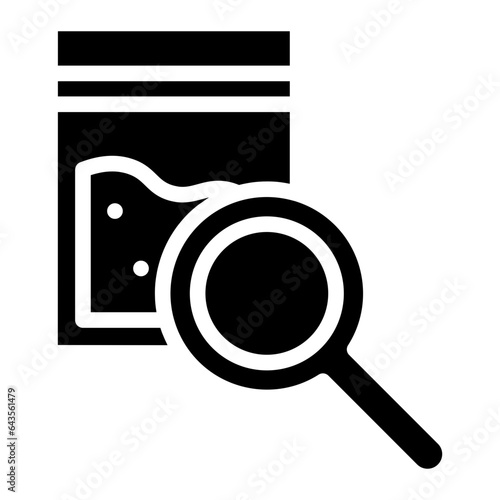 methamphetamine powder glyph 