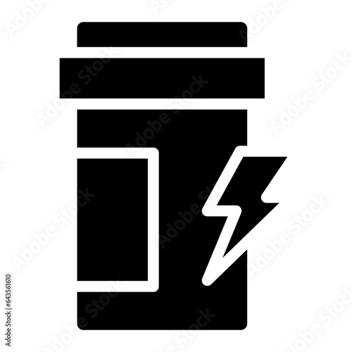 pill bottle glyph 