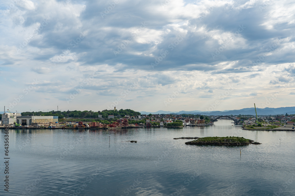Fototapeta premium The beautiful Norwegian fjords near Stavanger