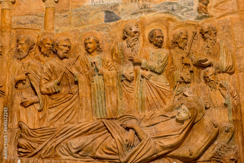 Canvastavla Duomo di San Giorgio (St George's church), Ragusa, Sicily (Italy)