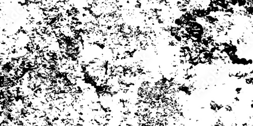 Black and white background Abstract monochrome pattern dust messy background. Dust messy background. Old damage dirty grainy black grunge surface dust and rough wall backdrop background.