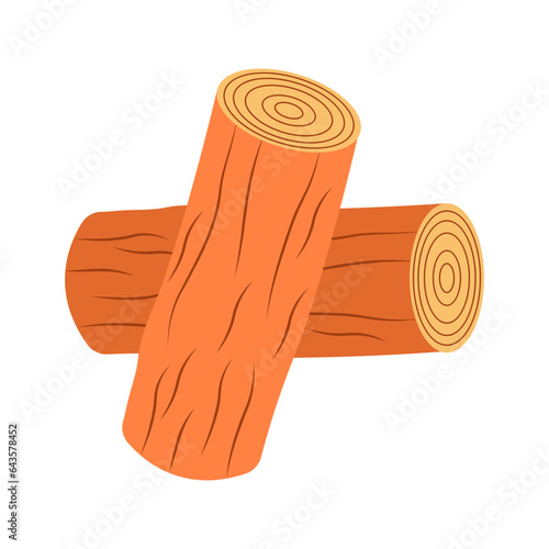 autumn collection, late autumn landscape, vector illustration