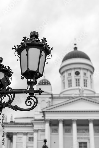 Helsinki Cathedral located in the centre of Helsinki, Finland.