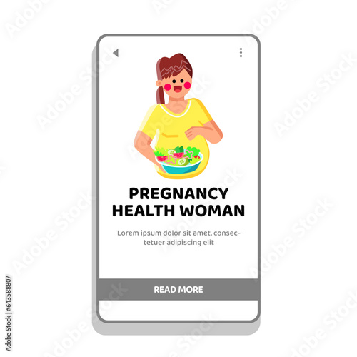 noise pregnancy health woman vector. young loud, portrait listen, sound indoors noise pregnancy health woman web flat cartoon illustration