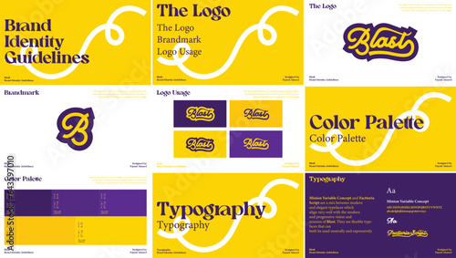 Food Brand Guidelines Free Template