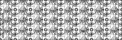 White background with striped shapes. Texture with figures from lines.Line shape design.Abstract background for web page, textures, card, poster, fabric, textile. Monochrome graphic repeating design.
