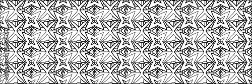 White background with striped shapes. Texture with figures from lines.Line shape design.Abstract background for web page, textures, card, poster, fabric, textile. Monochrome graphic repeating design.