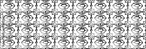 White background with striped shapes. Texture with figures from lines.Line shape design.Abstract background for web page, textures, card, poster, fabric, textile. Monochrome graphic repeating design.