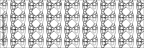 White background with striped shapes. Texture with figures from lines.Line shape design.Abstract background for web page, textures, card, poster, fabric, textile. Monochrome graphic repeating design.