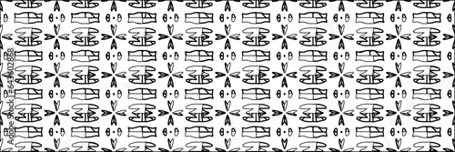 White background with striped shapes. Texture with figures from lines.Line shape design.Abstract background for web page, textures, card, poster, fabric, textile. Monochrome graphic repeating design.
