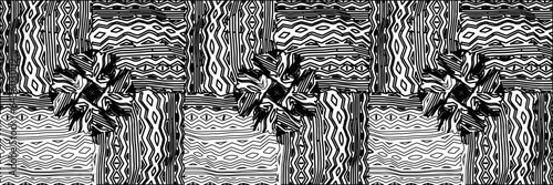 White background with striped shapes. Texture with figures from lines.Line shape design.Abstract background for web page, textures, card, poster, fabric, textile. Monochrome graphic repeating design.