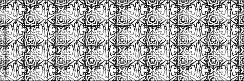 White background with striped shapes. Texture with figures from lines.Line shape design.Abstract background for web page, textures, card, poster, fabric, textile. Monochrome graphic repeating design.