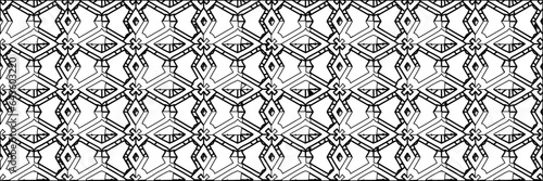 White background with striped shapes. Texture with figures from lines.Line shape design.Abstract background for web page, textures, card, poster, fabric, textile. Monochrome graphic repeating design.
