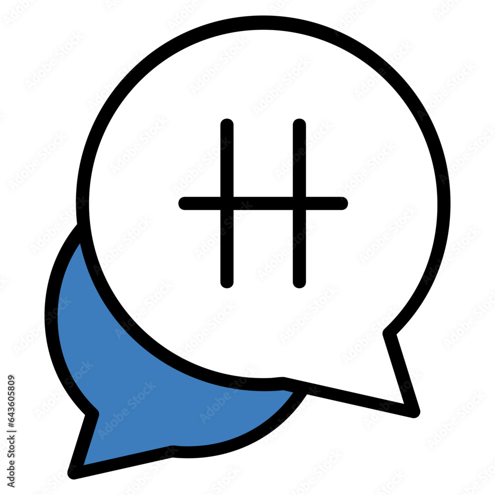 Obraz premium Hashtag