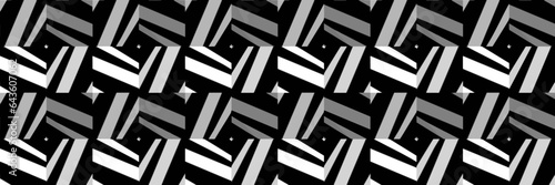 White background with black pattern.Repeat Pattern for fashion, textile design,  on wall paper, wrapping paper, fabrics and home decor. 