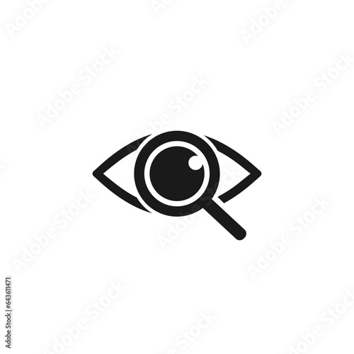 ophthalmology icon or ophthalmologist icon vector isolated. Best ophthalmology icon for apps, websites, or ophthalmologist design element.