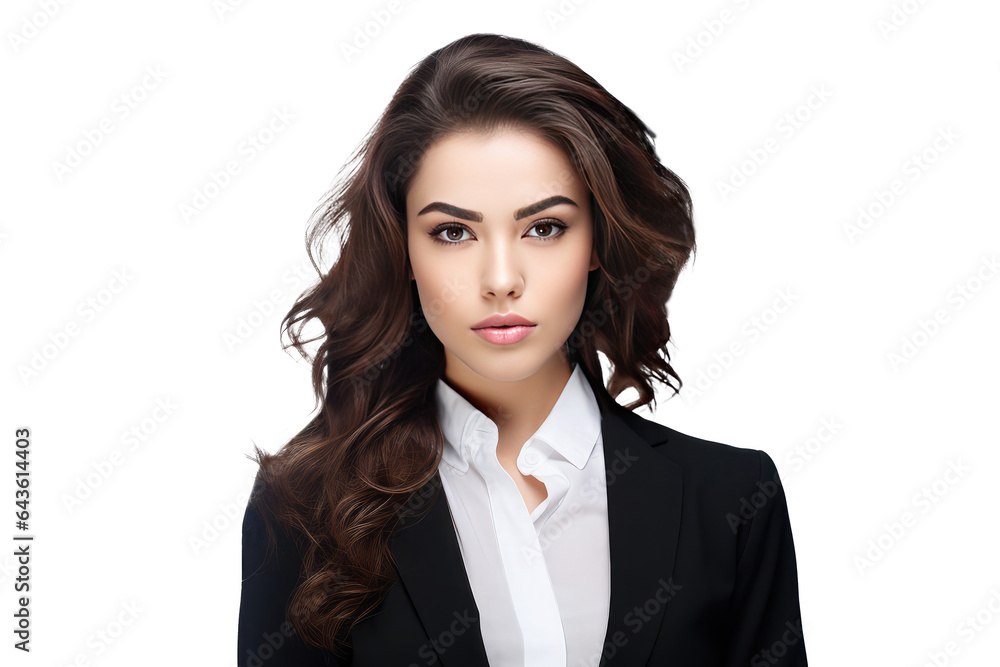 business woman isolated on white business woman isolated on white