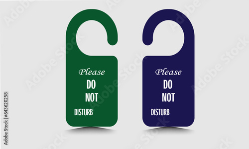 Foto Dor Hanger do not disturb sign