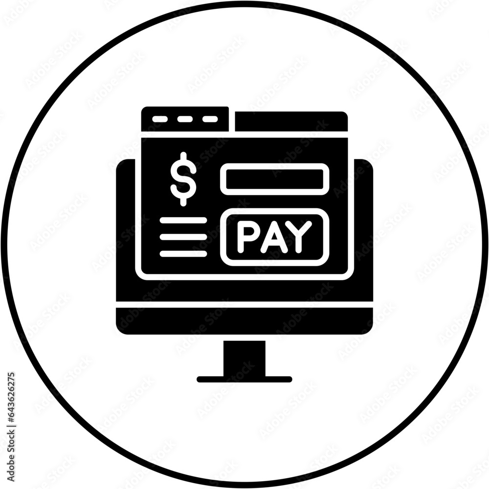 Online Payment Icon Online Payment Icon