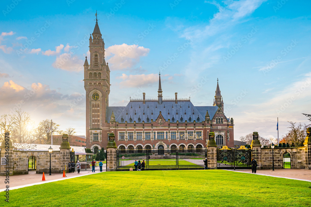 The International Court of Justice in the Peace Palace in Hague