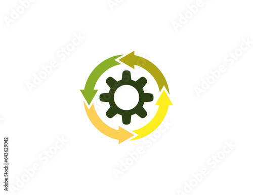 Agile development, plan icon. Vector illustration.