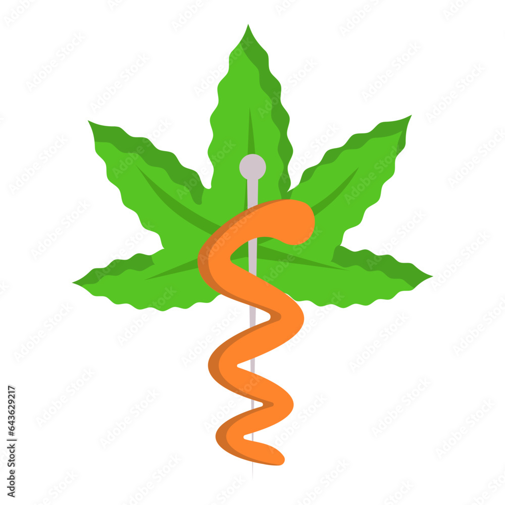 phytomedicine company logo concept, Herbology or Botanists business