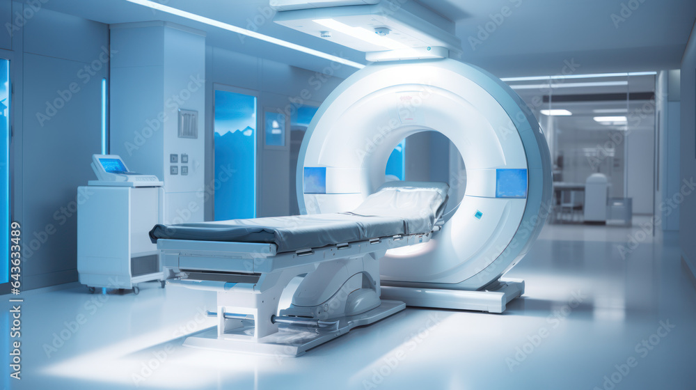 Advanced medical diagnosis machine for MRI or CT scans. Advanced medical diagnosis machine for MRI or CT scans.