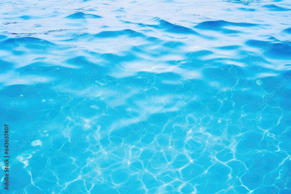 Pure Azure Water Surface