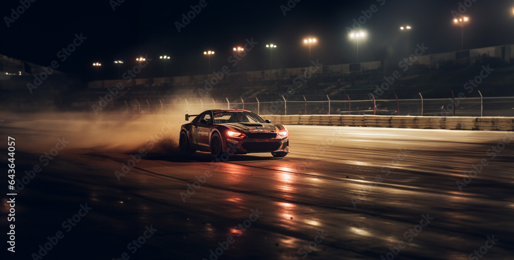  ambassador car drifting on a race track hd wallpaper