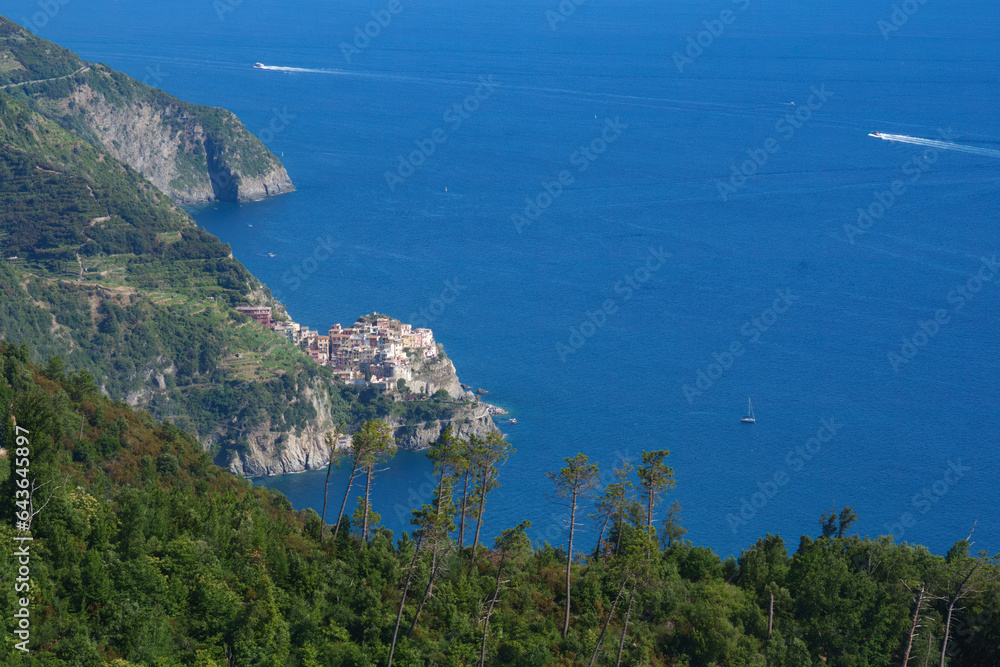 Coast of Cinqueterre, Liguria, italy