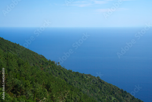 Coast of Cinqueterre  Liguria  italy