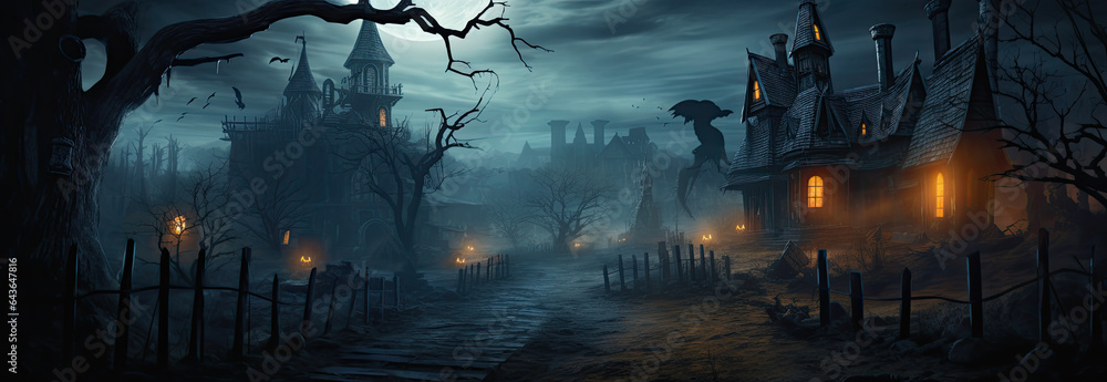 Halloween concept background