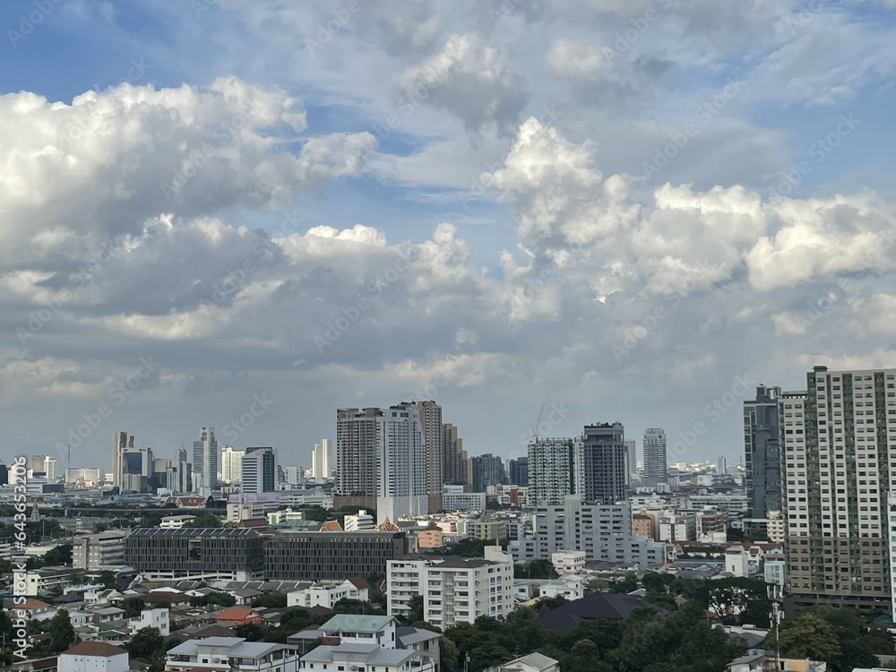 Cityscape Downtown View, Bangkok, Thailand