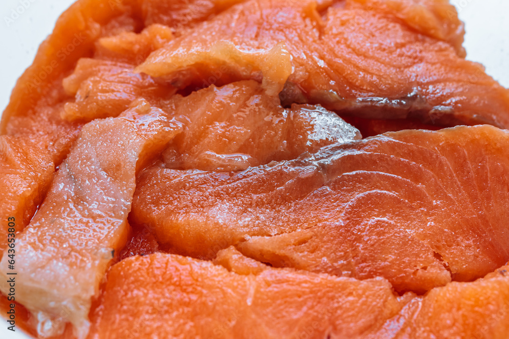 salmon lightly salted pieces salmon lightly salted pieces