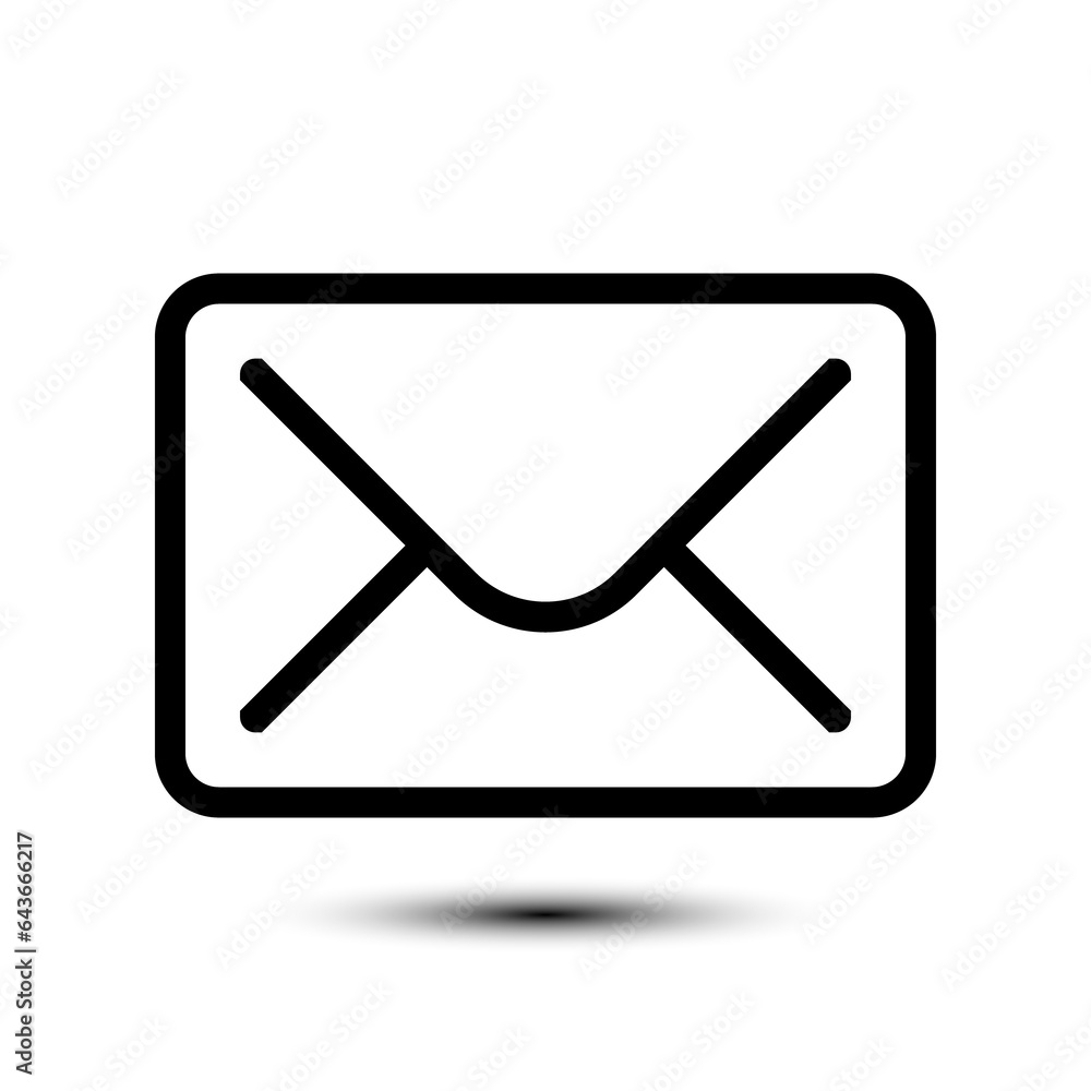Trendy Email Icon, Message Icon, Mail Icon, Inbox Sign, Messaging Symbol, Envelope Black And White, Letter Sending Message Trendy Email Icon, Message Icon, Mail Icon, Inbox Sign, Messaging Symbol, Envelope Black And White, Letter Sending Message