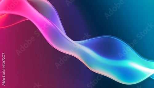 abstract background with smoke, Bright light wavy line, spot. Wallpaper, ombre Abstract background with lines, Color gradient. Wave, fluid. Neon, glow