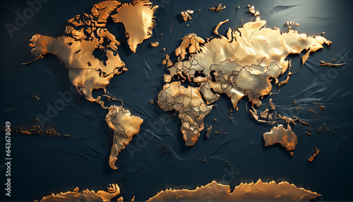 world map continents