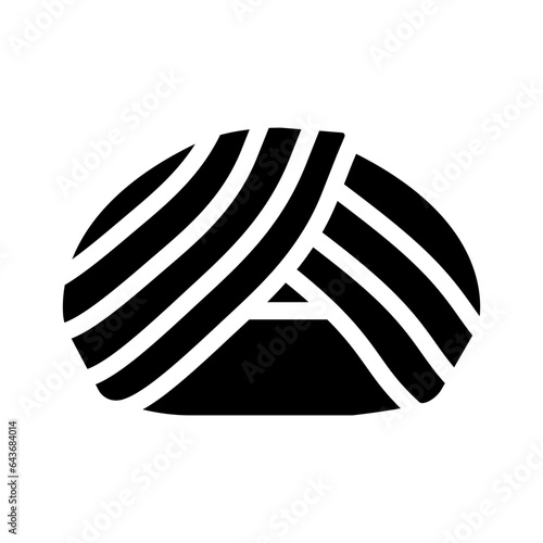 turban hat cap glyph icon vector. turban hat cap sign. isolated symbol illustration