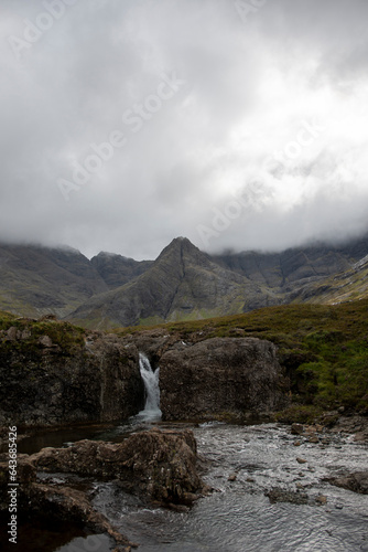 Scottish highlands' landscape