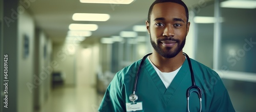 African American male docto...