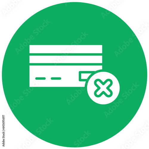 Payment failed Vector Icon Design Illustration
