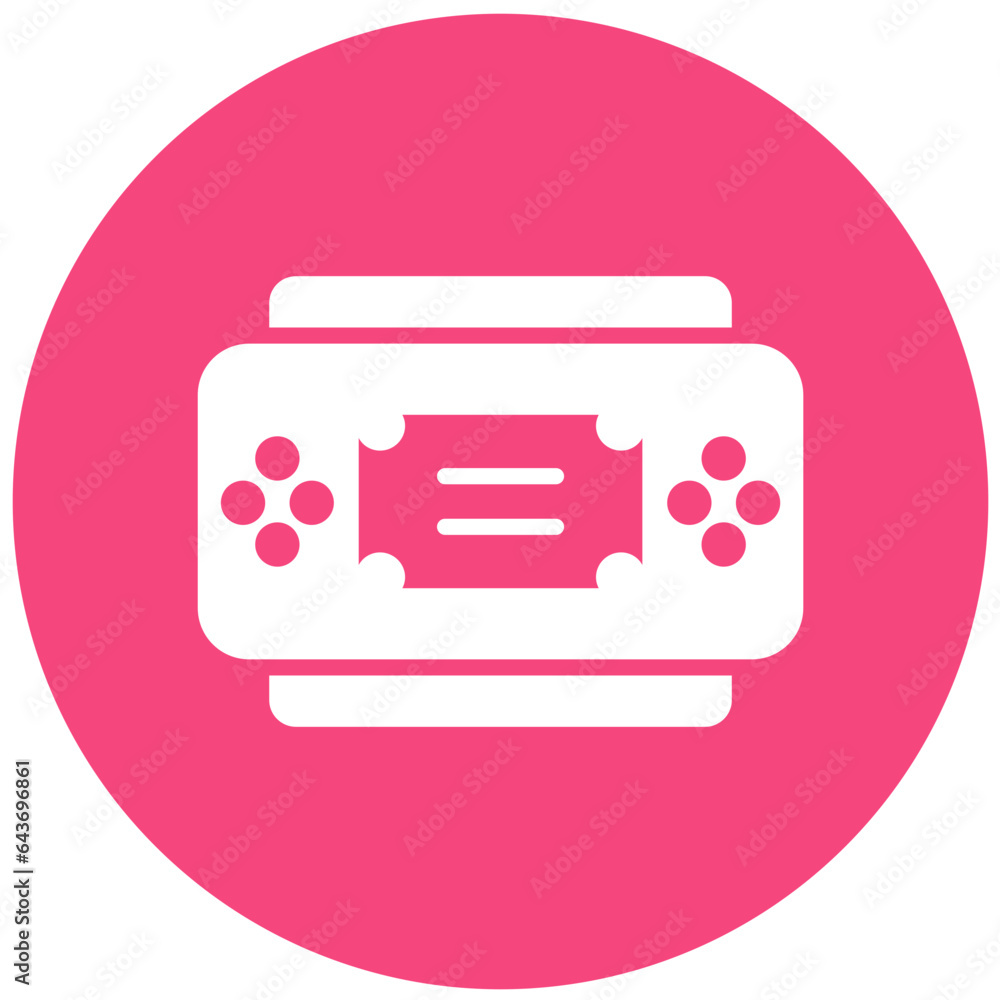 Console Vector Icon Design Illustration Console Vector Icon Design Illustration